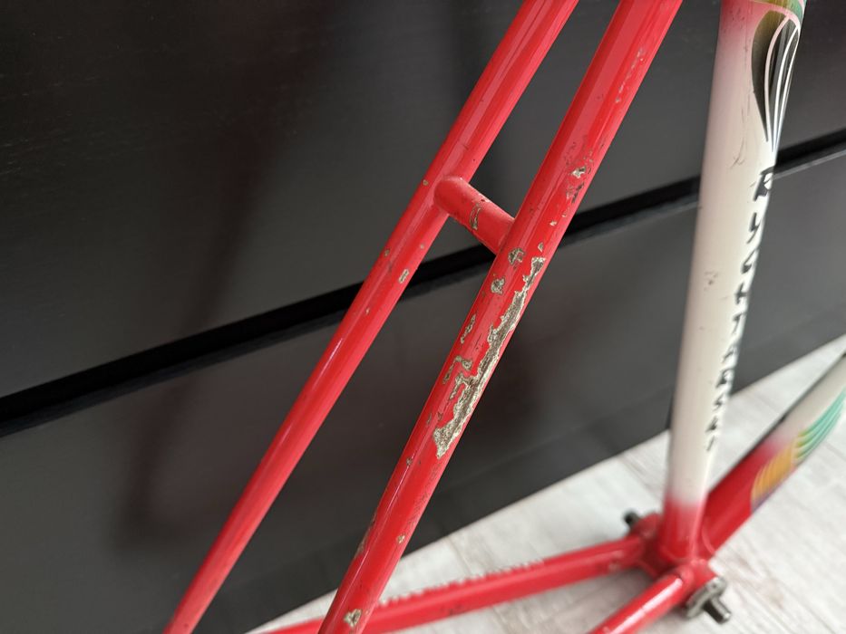 Frameset Rychtarski SMS Żyrardów płetwa torowy fixed gear 54x55