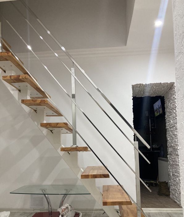 Перила нержавійка Чорний метал