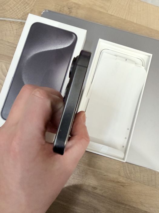 Iphone 15 Pro max Black Titanium, 256