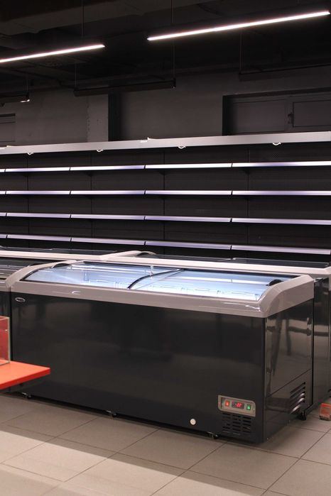 Морозильные лари/бонеты/Стеллажи и кассы/холодильные витрины в магазин