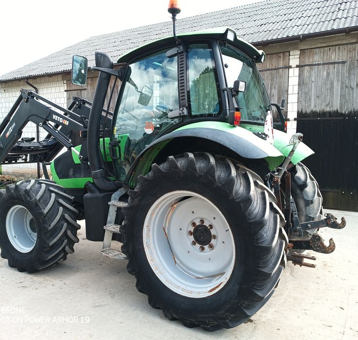 Deutz Fahr Agrotron 120 M600 ładowacz Veto 1 właściciel ze Szwecji tur
