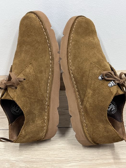 Clarks р. 41 41.5 замшеві шкіряні туфлі дизерти чоловічі коричневі