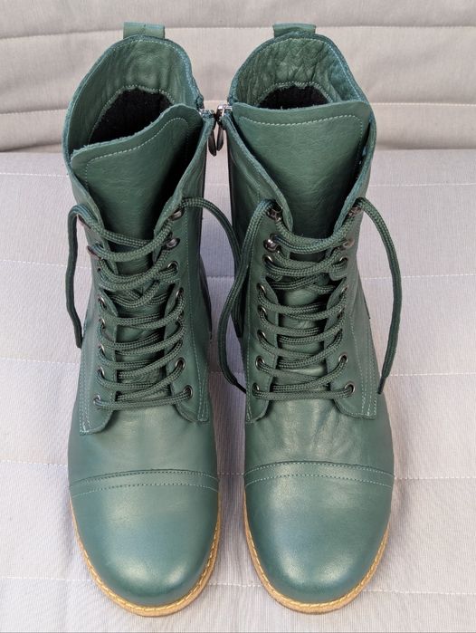 черевики Andrea Conti 40 р.(Італія )Жіночі зимові шкіряні утеплені ecc