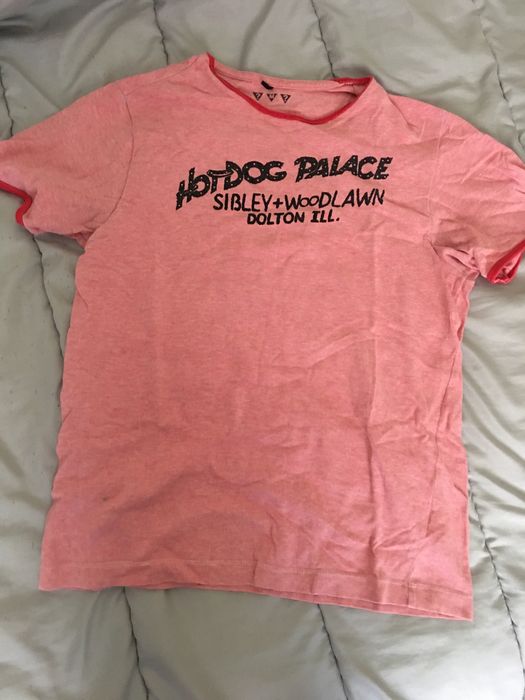 Tshirt rosa Guess como nova tamanho M
