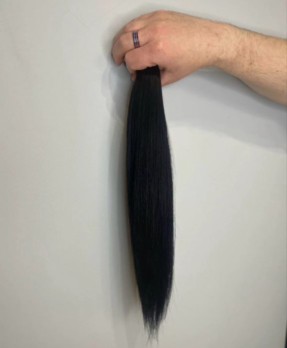 Wlosy naturalne kanapki 50 cm 145 g