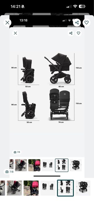 Візочок Bugaboo donkey 3 duo