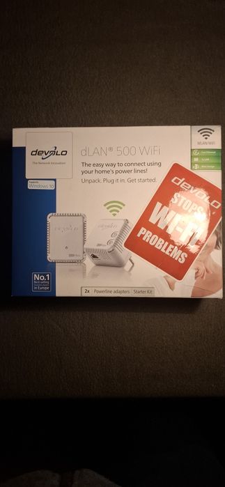 Kit Powerline devolo dLAN 500 WiFi – Extensor de Internet por tomada