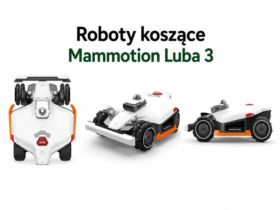 Roboty koszące Mammotion Luba 3 AWD 1500 | 3000 | 5000 | 10000
