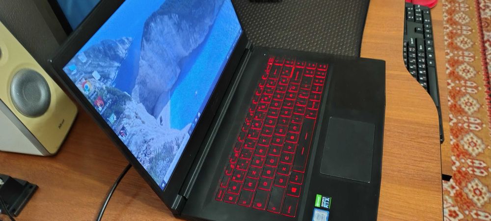 MSI MS-16W1 Core i⁵-9300H/RTX2060 6Gb/DDR4 16Gb/SSD 128Gb/16" 144Hz