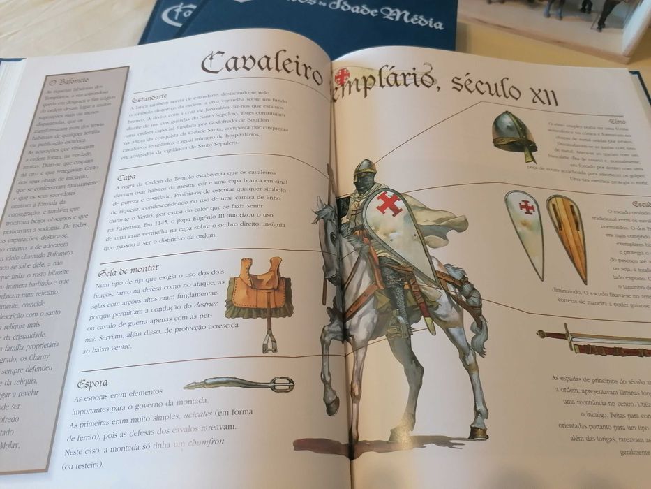 Coleção completa de Cavaleiros Medievais