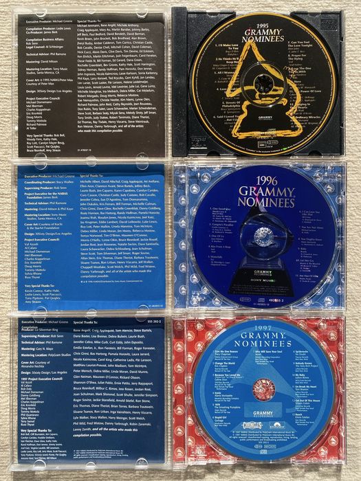 3 CD Grammy Nominees 95-97
