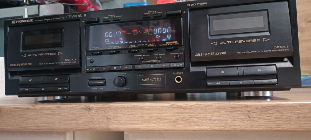 Pioneer CT-W701R magnetofon dwukasetowy