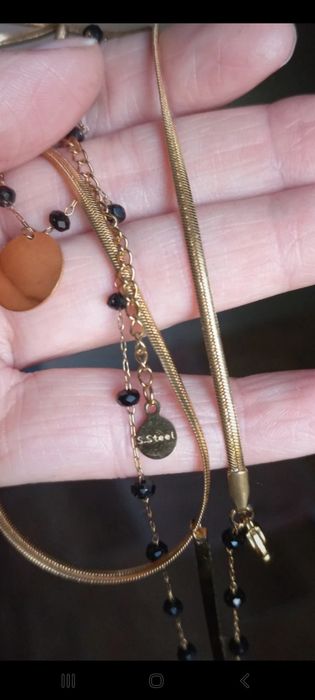 Naszyjnik celebrytka stal chirurgiczna