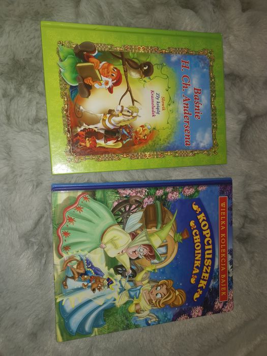 Zestaw książek Baśnie H. Ch. Andersena i wielka kolekcja bajek