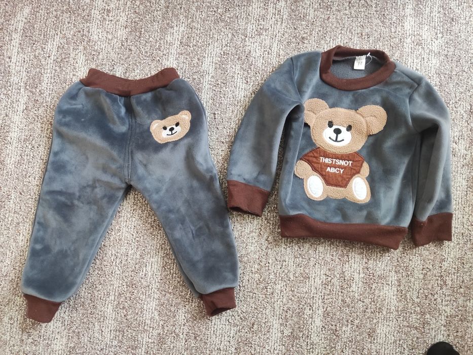 Дитячий велюровий  костюм