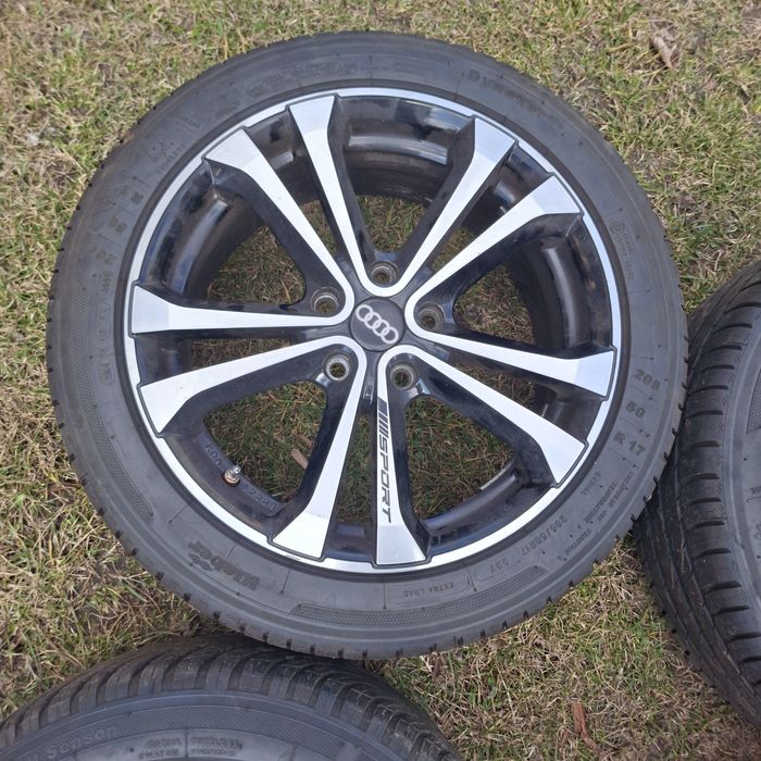 Alufelgi 17 5x112  audi seat wv ładne