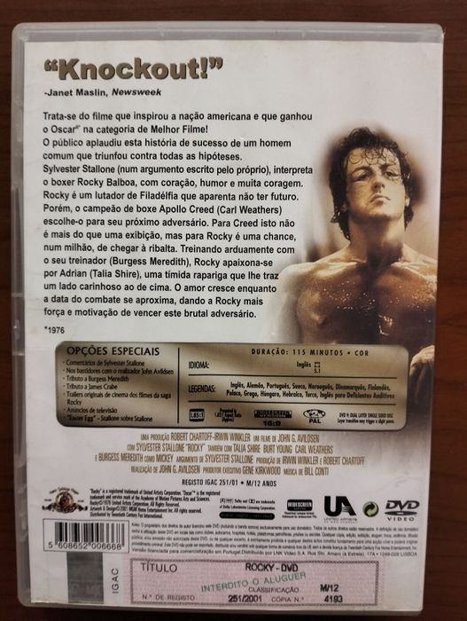 DVD ---- Rocky I