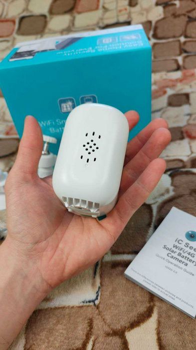 Автономна вулична камера відеонагляду Icsee з акумулятором 2МP TD3-GK2