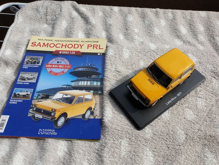 Model Łada niva/ waz 2121 skala 1:24 hachette