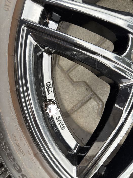 Felgi alufelgi koła Borbet 17 cali 5x120 7.5j et35 opony BMW e90 e91 e92 e46 e36 itp