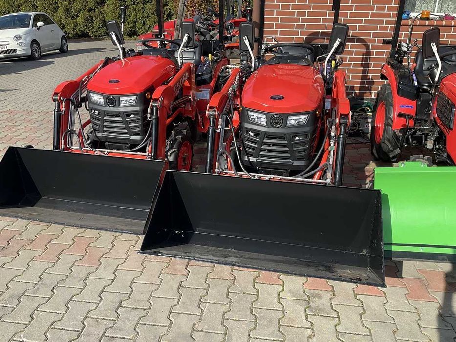 Traktor ciągnik CRONA CR254 4x4 25KM Homologacja DIESEL + ŁADOWACZ TUR