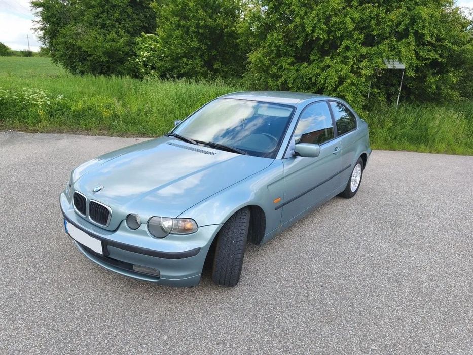 BMW Seria 3 BMW E-46 Compact 2001 r. Benzyna, nagłośnienie bagażnikowe Match