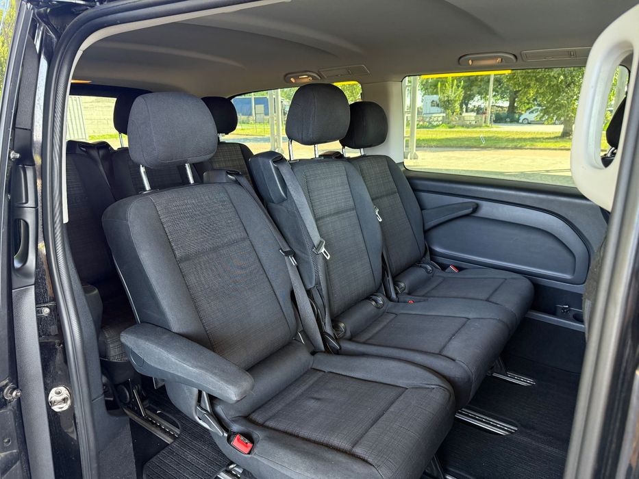 WYNAJEM Busa Mercedes Vito Tourer 9 osób Extra Long 2.2 BiTurbo 7G Bus