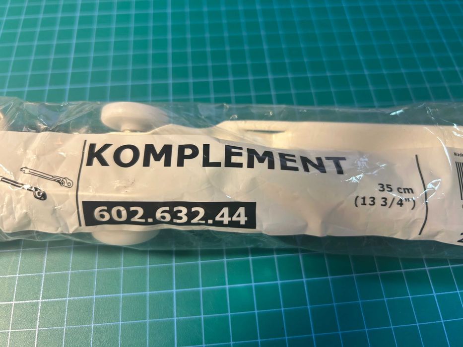 Prowadnica IKEA do systemu PAX 35 cm