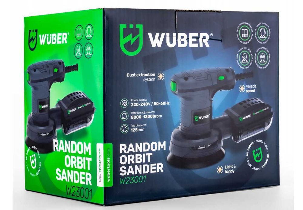 Nowoczesna SZLIFIERKA MIMOŚRODOWA Oscylacyjna Elektryczna - WYPRZEDAŻ