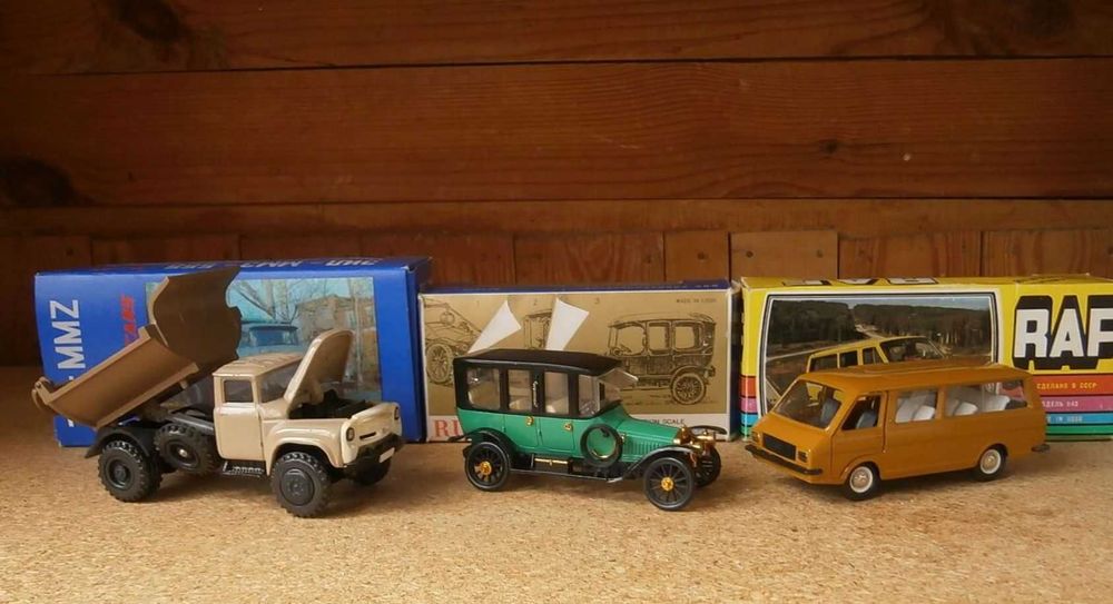 Модель 1:43 СССР Москвич ГАЗ Зил ВАЗ Заз УАЗ Ford РАФ Руссо Балт Opel