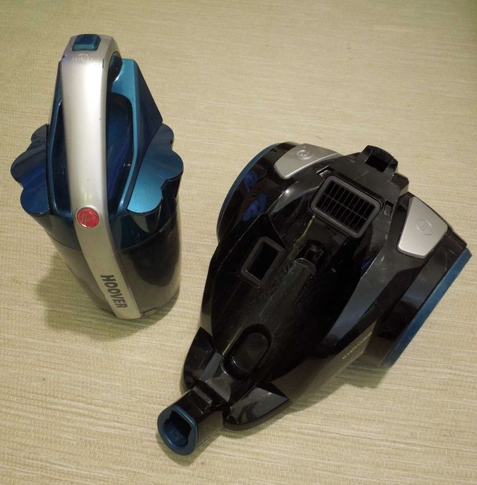 Aspirador multiciclónico sem saco Hoover Khross - completo e em óptimo estado - desinfectado e pronto a usar