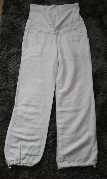 Spodnie ciążowe 36 h&m mama wiosna/lato