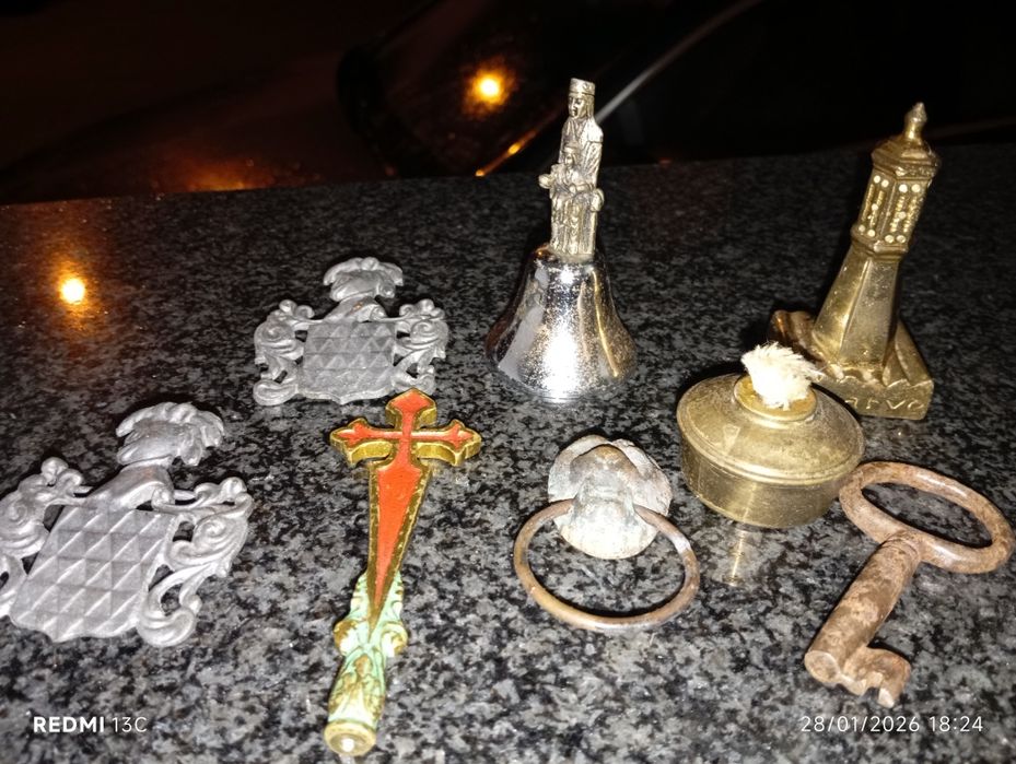 Diversas peças metal