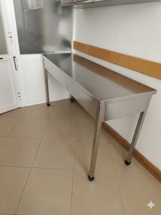 Mesa de trabalho aço inoxidável