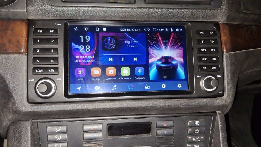Android магнитола bmw E39