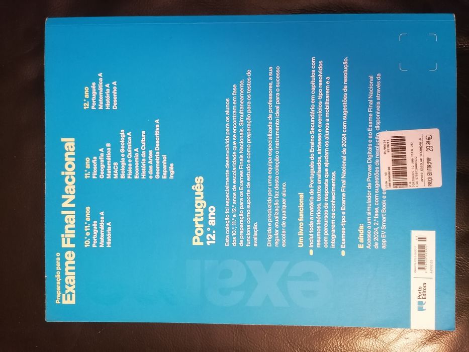 Preparação para o exame nacional de português 12° [2025]