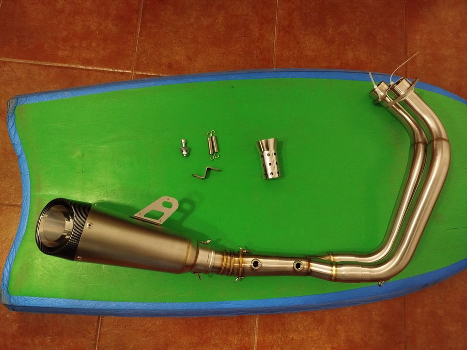 Yamaha MT 07 / MT 07  tracer ( linha completa de escape)