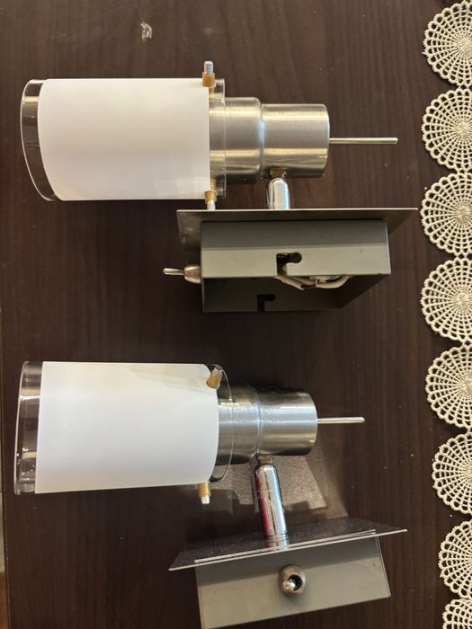 Lampa ścienna - kinkiet 2 szt z żarówkami