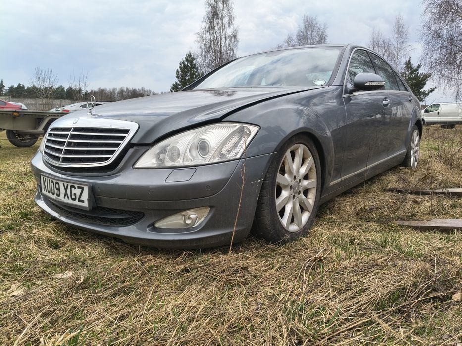 Karoseria Mercedes  S-class W221 C368 Szara Maska Zderzak Błotnik Wysy