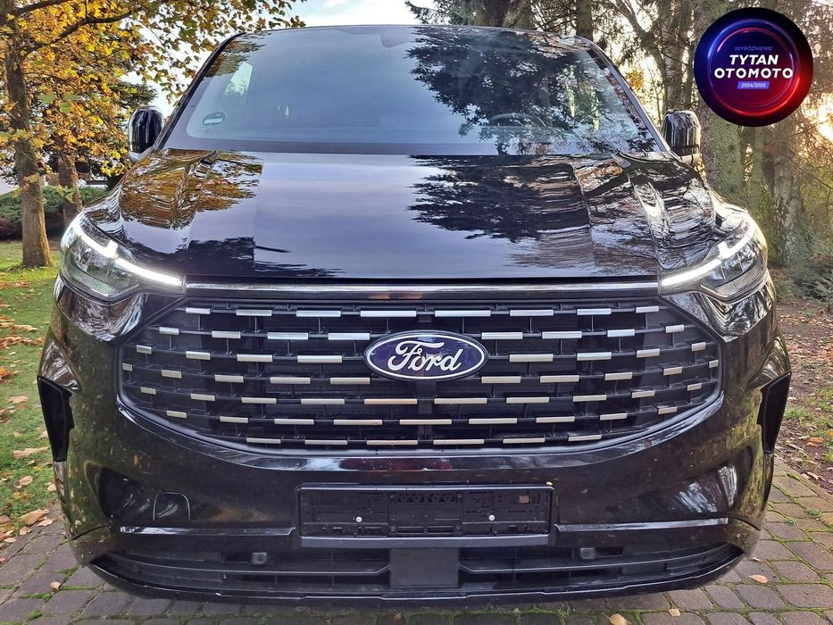 Ford Tourneo Custom 320 L1H1, Titanium, prod. 12/2024, skóra, rej. 01/2025, 9 osób, Autom.