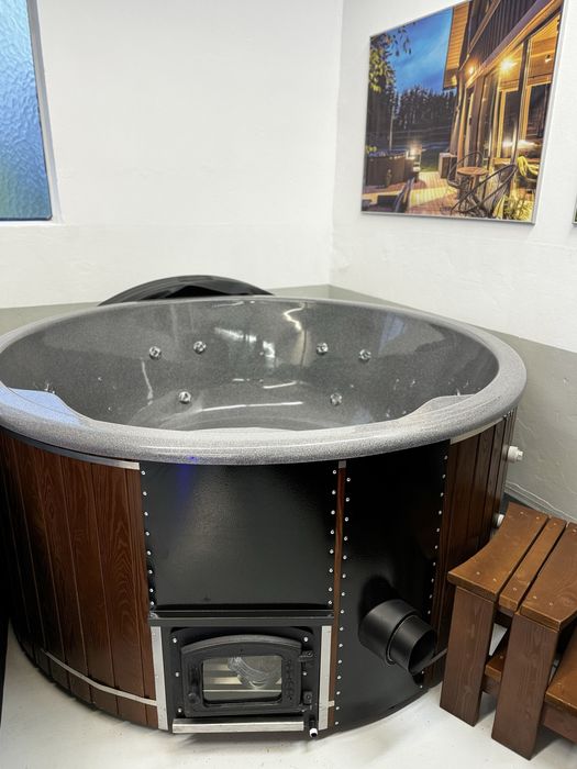 Купель, чан, купель з підігрівом, купель з піччю, купель на дровах