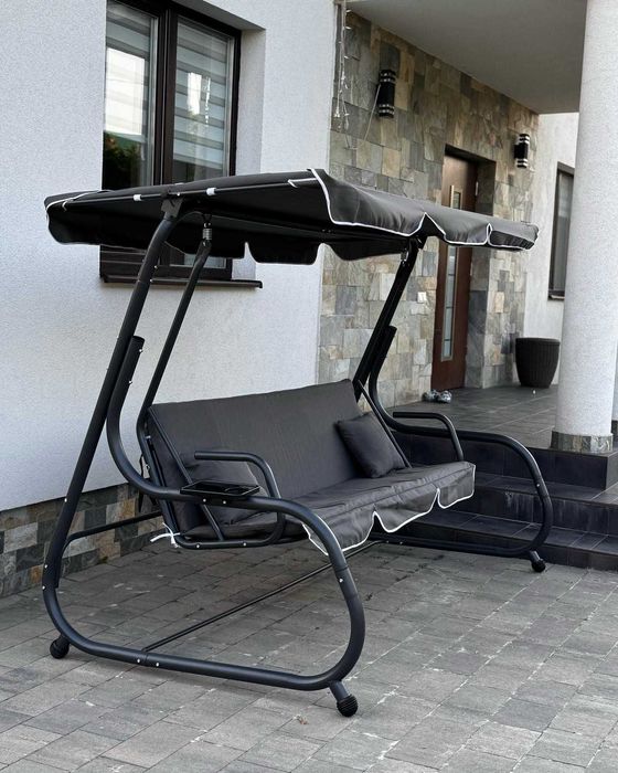 Гойдалка садова РОЗКЛАДНА Качеля + ПІДСТАВКА Гойдалки Качелі до 260кг