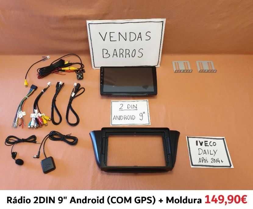 (NOVO) Rádio 2DIN IVECO Daily (Desde 2006 ate 2020) • Android [4+64GB]