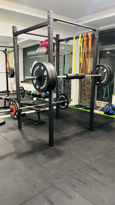 Rack squat,polias ,Home gym ,crossfit e musculação