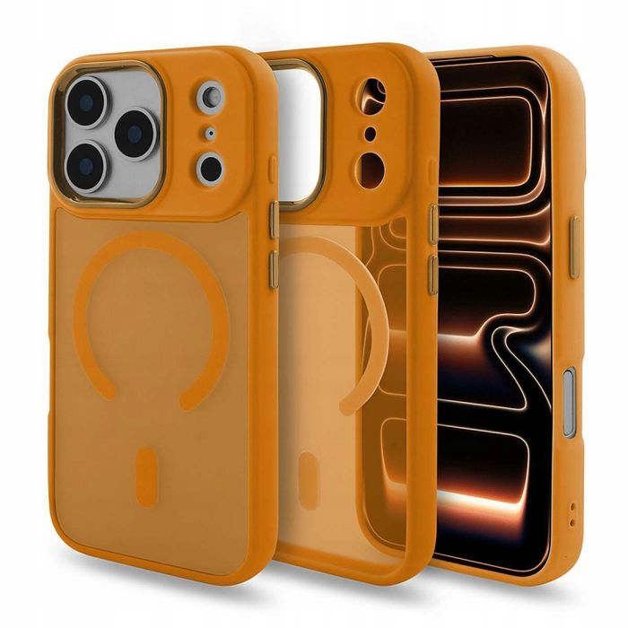 Matowe Etui Case do iPhone 17 Pro Max Do Magsafe Obudowa