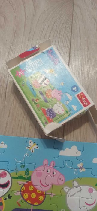 Puzzle Świnka Peepa