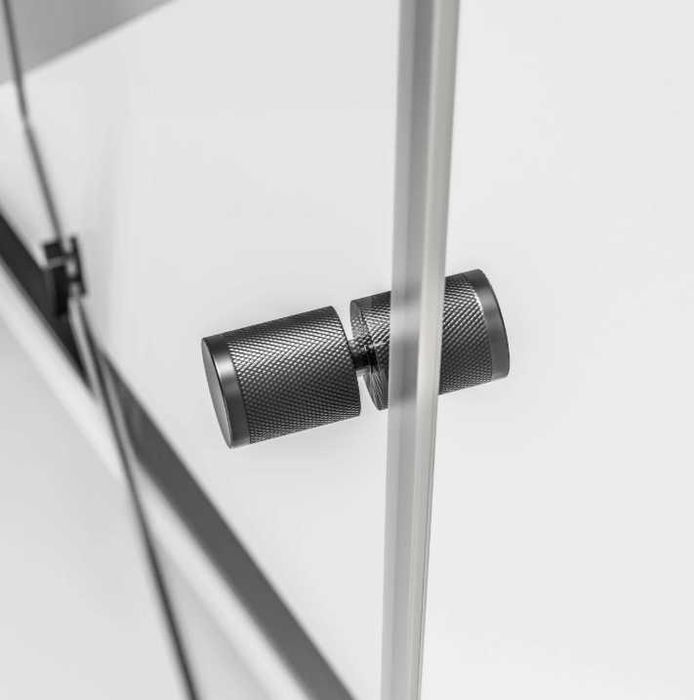 2x Portas Duche Frontal  *Bernstein  * com porta giratória  - vidro nano transparente de 6 mm
