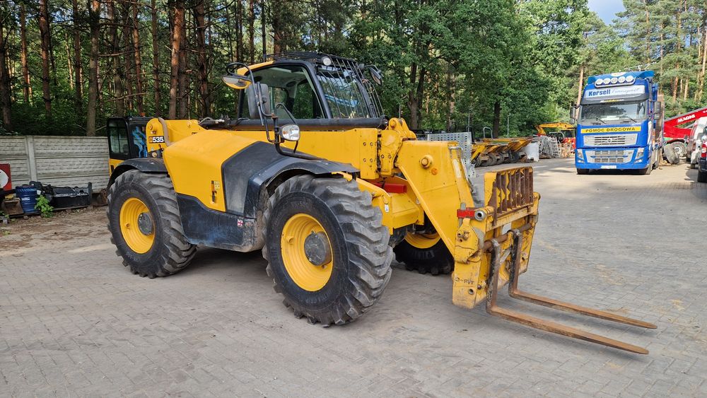 Ładowarka teleskopowa JCB 535-95 z 2018 roku dzojstik 4970