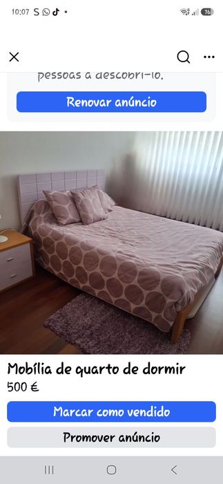 Mobilia de quarto de dormir completa
