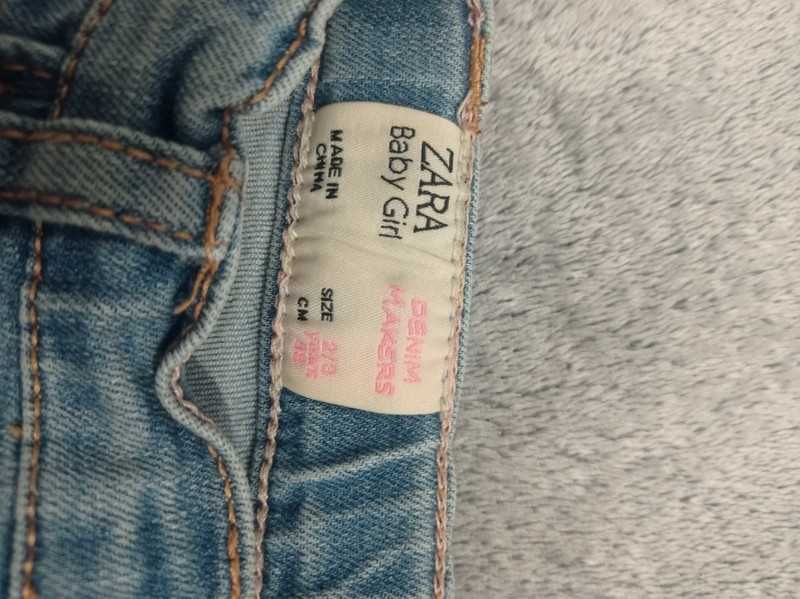 Spodnie jeansowe Zara r.98